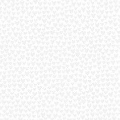 Love You Small Hearts in White