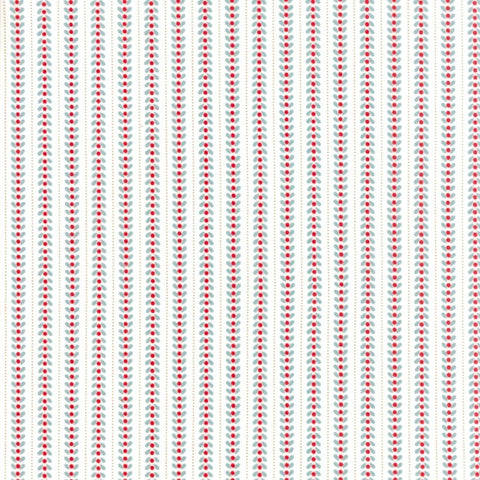 Love You Stripe in Aqua