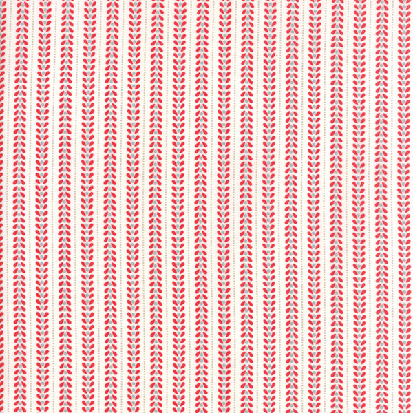 Love You Stripe in Red