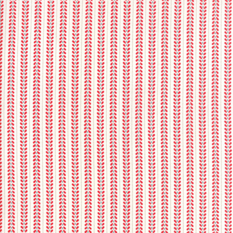 Love You Stripe in Red