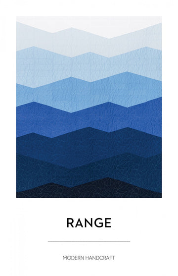 Range quilt pattern by Nicole Daksiewicz