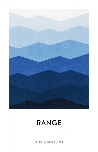 Range quilt pattern by Nicole Daksiewicz