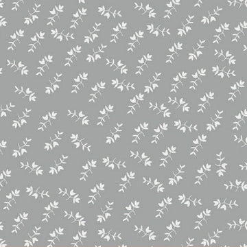Maribel Mono Floral in Grey by Annabel Wrigley for Windham Fabrics
