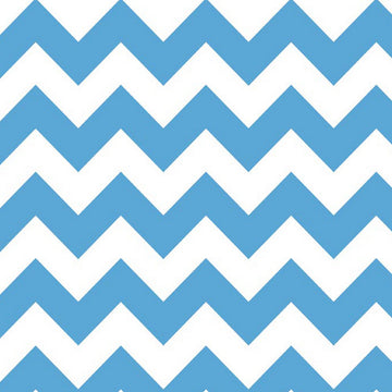 Medium Chevron in Medium Blue by Riley Blake Designs