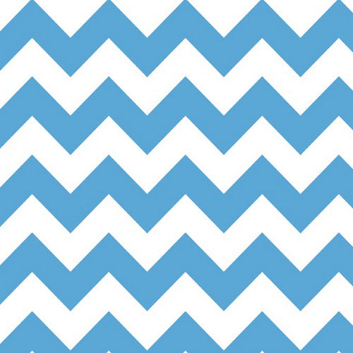 Medium Chevron in Medium Blue by Riley Blake Designs