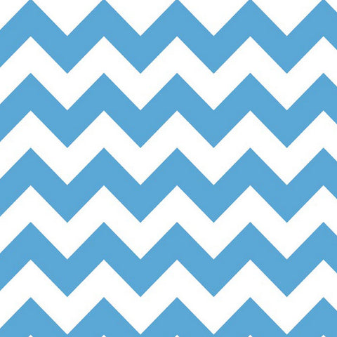 Medium Chevron in Medium Blue by Riley Blake Designs