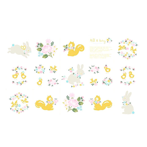 Milk & Honey Panel Cream Sparkle