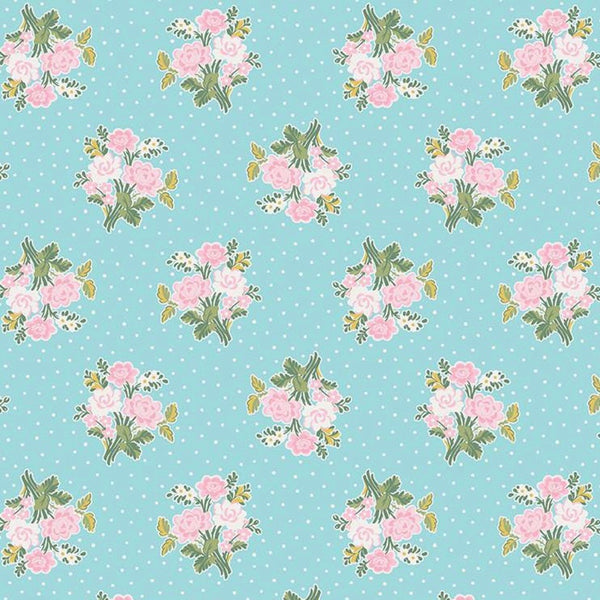 Milk & Honey Flowers Aqua