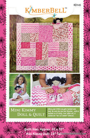 Mini Kimmy Doll & Quilt by KimberBell
