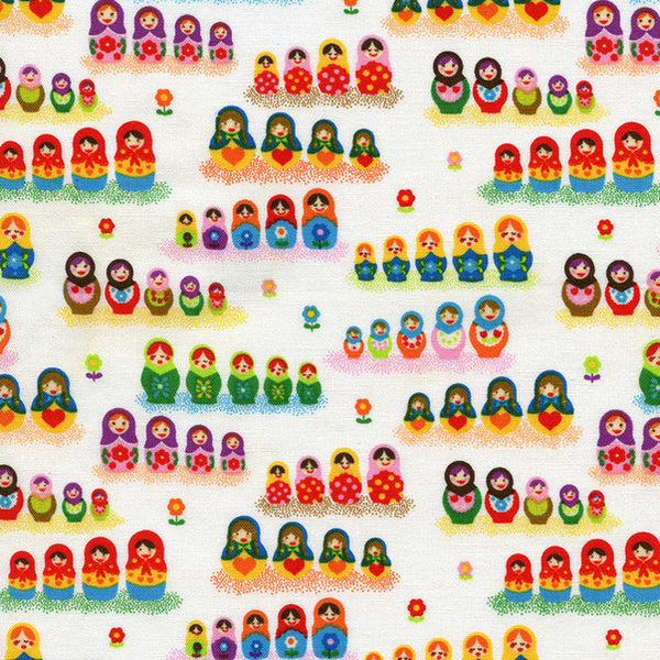 Mini Russian Nesting Dolls by Timeless Treasures