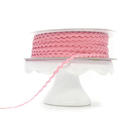 Mini Ric Rac in Sugar Pink