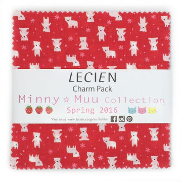 Minny Muu Charm Pack by Lecien Spring 2016