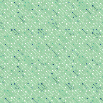 Modern Minis Modern Arrows on Mint by Lori Holt for Riley Blake Fabrics