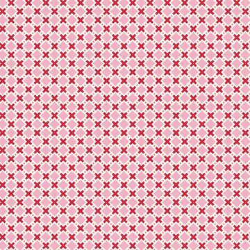 Modern Minis Modern X in Pink by Lori Holt for Riley Blake Designs