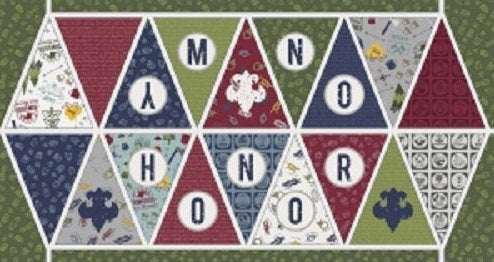 Modern Scouting 24" Banner by Riley Blake