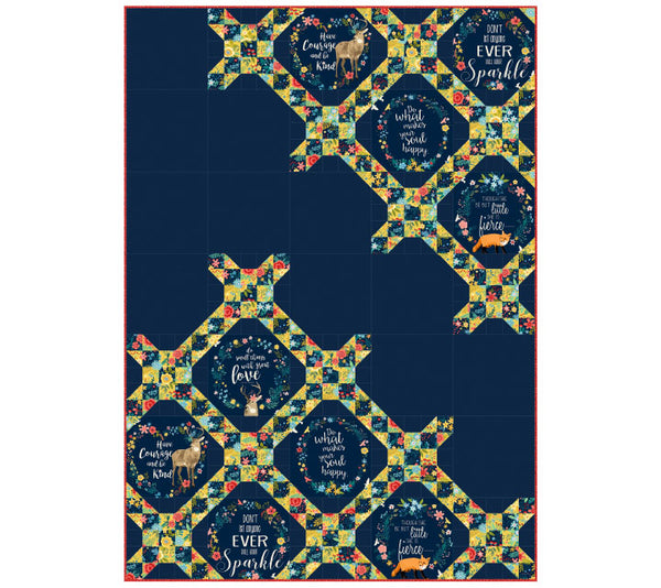 Modern Gridwork Quilt Pattern