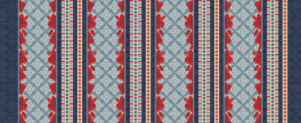 Nantucket Boarder Stripe by Quilting Treasures