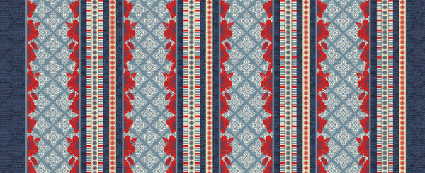 Nantucket Boarder Stripe by Quilting Treasures