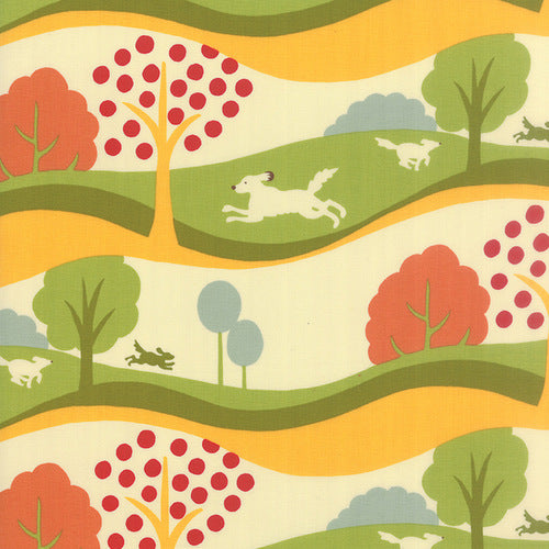 Neco Frolic in Red by MoMo for Moda Fabrics