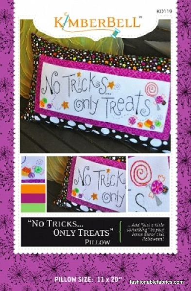 No Tricks only Treats Pillow Pattern by KimberBell