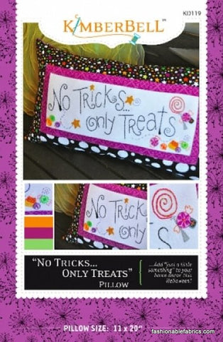 No Tricks only Treats Pillow Pattern by KimberBell