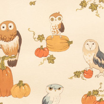 October Owl on Tea by Alexander Henry Fabrics