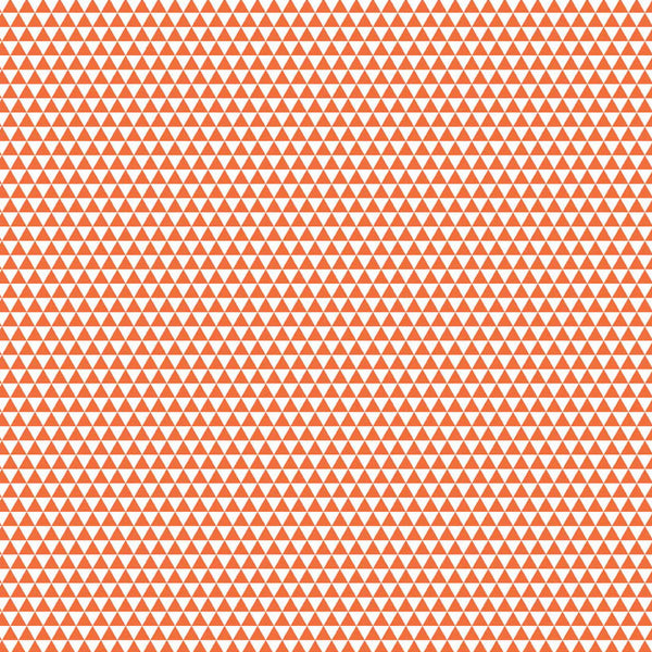 Oh Boy Triangles in Orange by Lori Whitlock for Riley Blake Designs