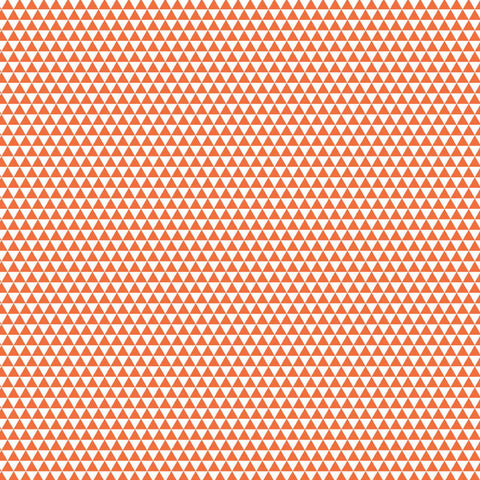 Oh Boy Triangles in Orange by Lori Whitlock for Riley Blake Designs