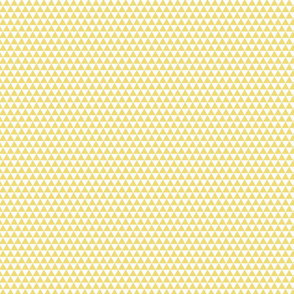 Oh Boy Triangles in Yellow by Lori Whitlock for Riley Blake Designs