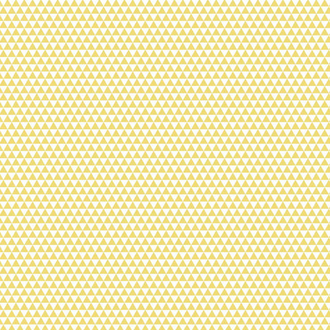 Oh Boy Triangles in Yellow by Lori Whitlock for Riley Blake Designs