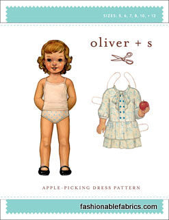 Oliver + S Apple picking dress sewing pattern