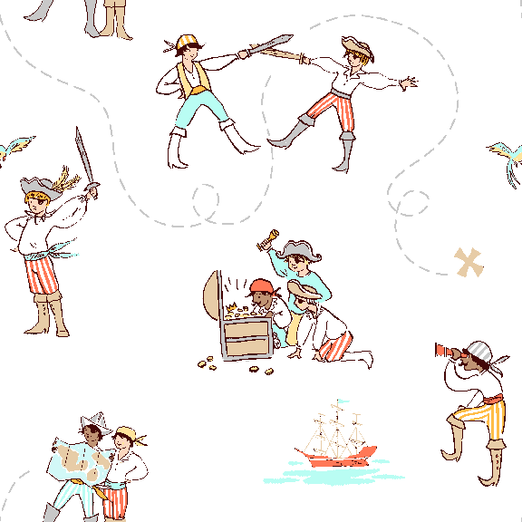 A Pirate's Life in Seafoam