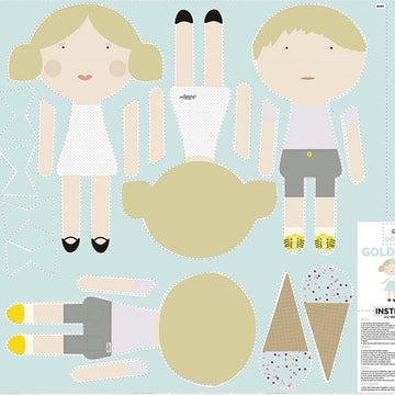 Goldie and Grey  in Blue by See Kate Sew P5380