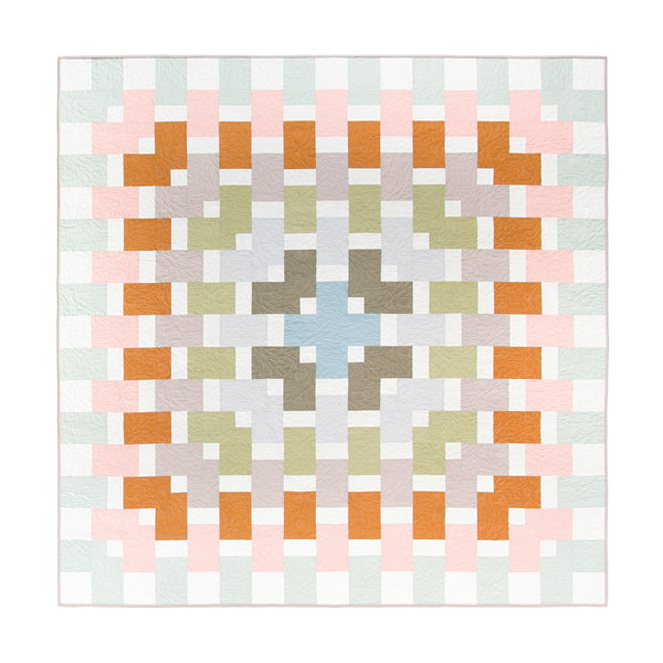 Geo Weaver quilt pattern by Lindsey Neill