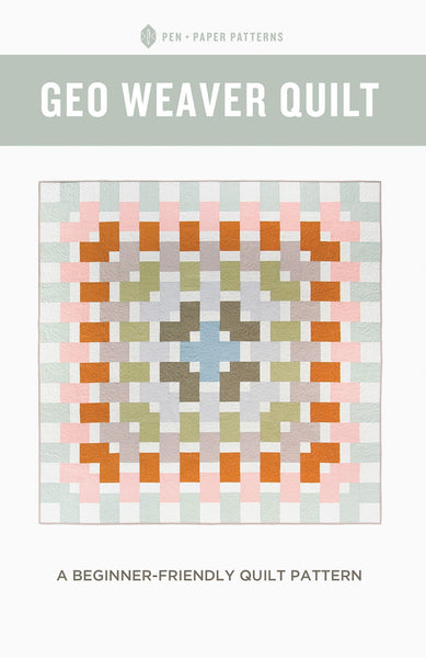Geo Weaver quilt pattern by Lindsey Neill 