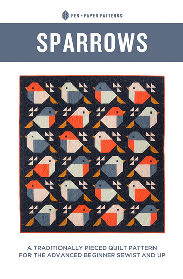 Sparrows quilt pattern by Lindsey Neill 