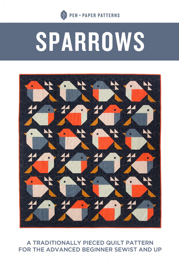 Sparrows quilt pattern by Lindsey Neill 
