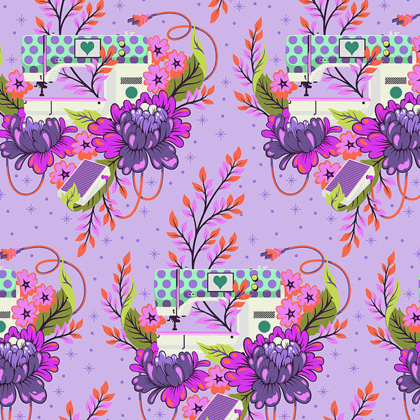 HomeMade Pedal to the Metal in NIGHT by Tula Pink PWTP140.NIGHT