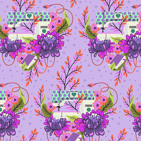 HomeMade Pedal to the Metal in NIGHT by Tula Pink PWTP140.NIGHT