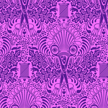 HomeMade Getting Snippy in NIGHT by Tula Pink PWTP141.NIGHT