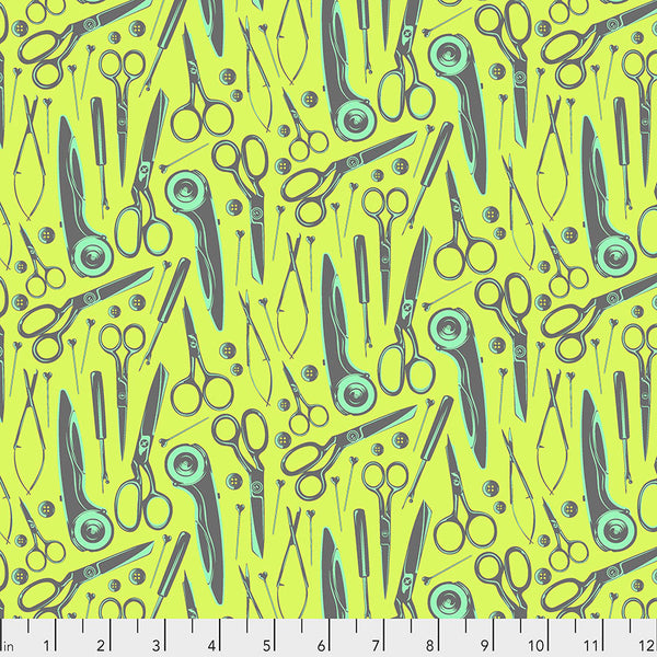 HomeMade Tools of the Trade in MORNING by Tula Pink PWTP143.MORNING