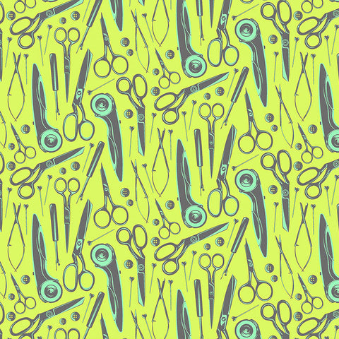 HomeMade Tools of the Trade in MORNING by Tula Pink PWTP143.MORNING