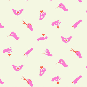 HomeMade Busy Fingers in MORNING by Tula Pink PWTP144.MORNING