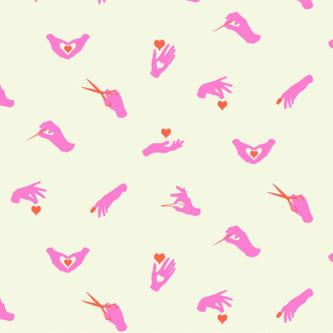 HomeMade Busy Fingers in MORNING by Tula Pink PWTP144.MORNING