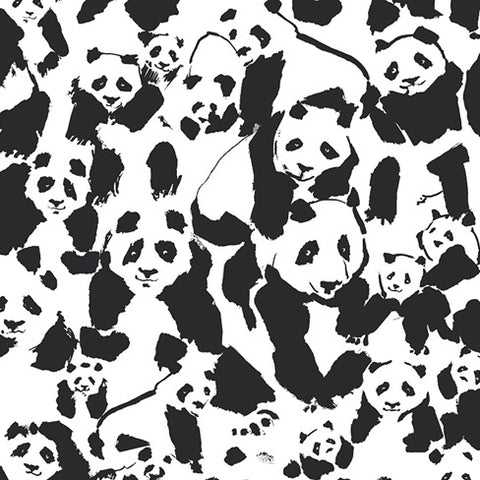 Pandalicious Pandalings Pod Assured by Katarina Rocella for Art Gallery Fabrics
