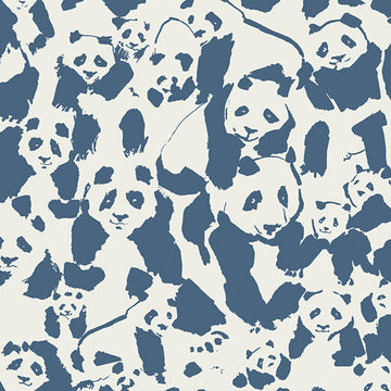 Pandalicious Pandalings Pod Night by Katarina Rocella for Art Gallery Fabrics