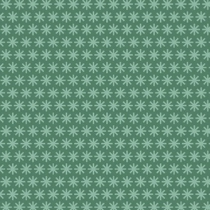 Party Animals Stars on Green by Petit Collage for Windham Fabrics