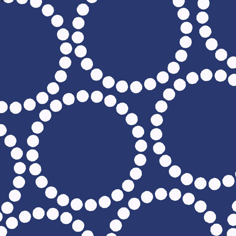 Pearl Bracelet in Navy by Andover Fabrics