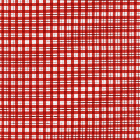 Plaid in Red by Timeless Treasures