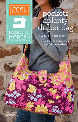 Pockets Aplenty Diaper Bag Sewing Pattern by Joel Dewberry